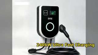 شارژر EVSE استاندارد NEMA 7KW، قابل حمل و دیواری EVSE