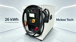 شارژر EV سیار 30 کیلووات 26 کیلووات ساعت ذخیره انرژی قابل حمل برای شارژ اضطراری خودرو در کنار جاده