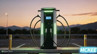 شارژر سریع DC EV با صفحه نمایش لمسی 10 اینچی