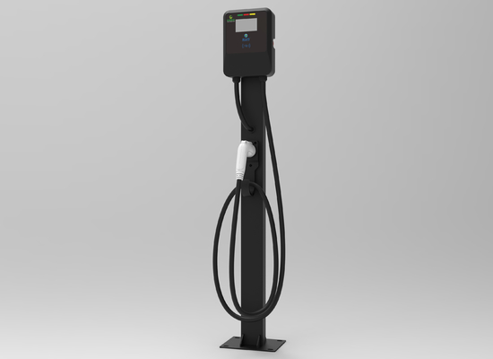 قیمت خوب 21KW Type2 AC EV Charger Station 32A استاندارد اروپایی با کابل 5 متری آنلاین