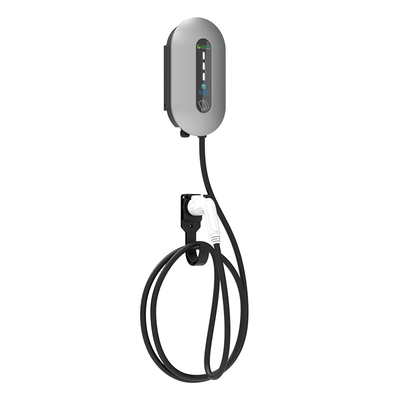 21KW 32A شارژر تجاری AC EV پشتیبان کارت اعتباری نصب شده در دیوار