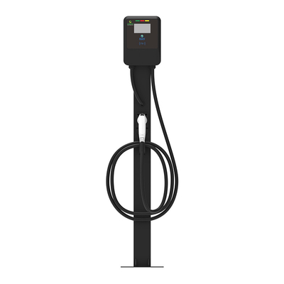 قیمت خوب پشتیبانی از کارت اعتباری شارژر اتومبیل الکتریکی 7KW شارژر سریع Ac سیاه آنلاین