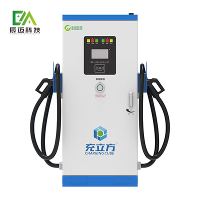 ولتاژ ورودی AC380V ایستگاه شارژ EV نصب شده در کف 120kw تجاری