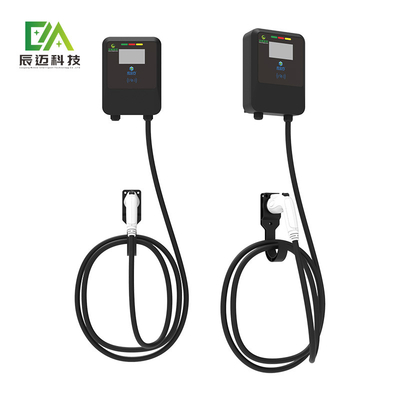 7KW سطح 2 شارژر خانگی خودروهای الکتریکی برای نوع 1 و نوع 2 GBT