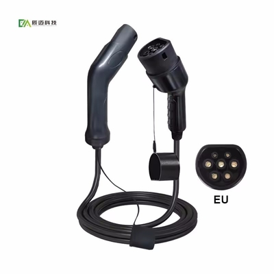 قیمت خوب IP55 پلاگین شارژر الکتریکی EV نوع 2 تا نوع 2 کابل شارژ 32A 7Kw آنلاین