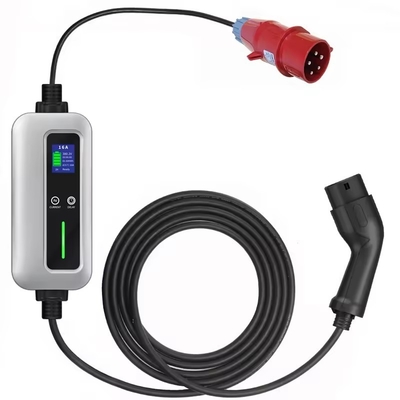 قیمت خوب شارژر قابل حمل EV فاز 3 11kw Mennekes نوع 2 اتصال شارژ برقی آنلاین