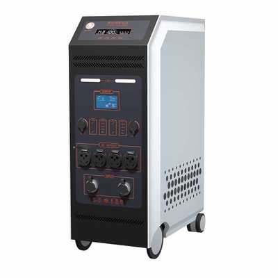 ظرفیت بالا 6000Wh شارژر موبایل EV منبع برق 220V خروجی MPPT 3 ساعت