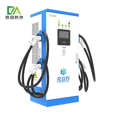 مککی 40KW/60KW/80KW یکپارچه چند تفنگ / چهار تفنگ DC شارژینگ استایل / شارژینگ الکتریکی خودرو استایل