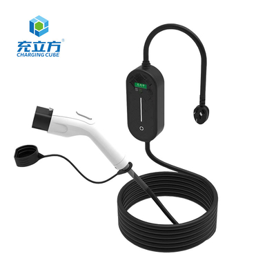 Mckee EV سیاه شارژر خودروهای الکتریکی قابل حمل شارژر خودروهای الکتریکی شارژر خودروهای الکتریکی