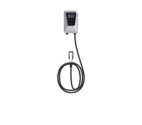 قیمت خوب 7KW 32A ستون نقره ای نصب شده روی دیوار نوع یک تفنگ خودروهای الکتریکی آنلاین