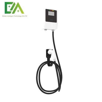 قیمت خوب 7KW 11KW 22KW سفید دیوار نصب شده خودروهای الکتریکی تک اسلحه AC شارژ پکی خانه شارژر قابل حمل آنلاین