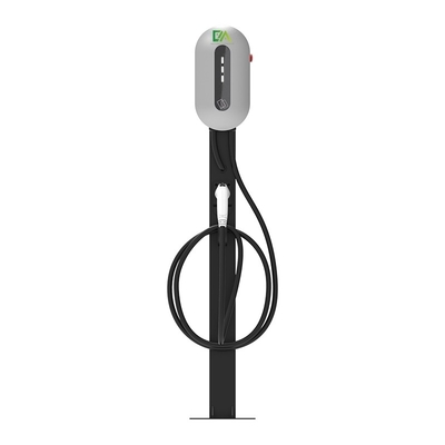 قیمت خوب 7KW 11KW 22KW ستون نقره ای نوع یک تفنگ خودرو الکتریکی AC شارژ آنلاین