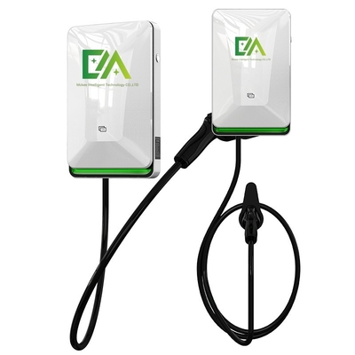 قیمت خوب 7KW 11KW 22KW ستون نقره ای نوع یک تفنگ خودرو الکتریکی AC شارژ آنلاین