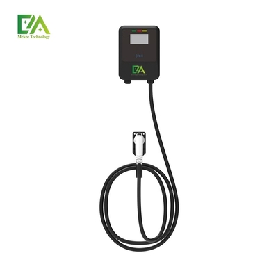 قیمت خوب 7KW 11KW 22KW 32نوی انرژی خودروهای الکتریکی خانه شارژ ستون دیوار نصب شده آنلاین