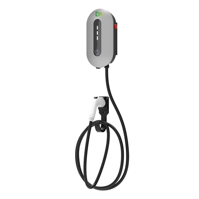 قیمت خوب AC 7kW 11kW 22kW شارژر EV ایستگاه شارژ دیواری نصب شده CE نوع 2 نوع 1 سوکت عمومی Ocpp استخر شارژ خودروهای الکتریکی آنلاین