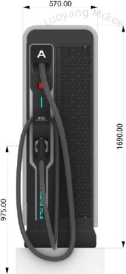 قیمت خوب 120KW DC EV شارژر سرعت شارژ سریع پروتکل های ارتباطی مطابق با GB / TCCS EU UL US آنلاین