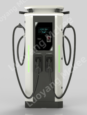 120kW DC شارژ سریع با صفحه نمایش LCD ایستگاه شارژ DC EV