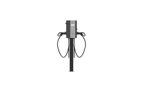 قیمت خوب شارژر خودروی برقی دوگانه AC سفارشی 7 کیلووات تا 44 کیلووات با پشتیبانی از OCPP1.6J، ایستگاه شارژ خودروی برقی OEM ODM آنلاین
