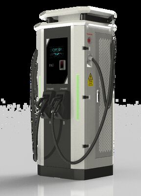 قیمت خوب شارژر سریع 120kW DC برای وسایل نقلیه الکتریکی با دو کانکتور بازوی سوئیچ و صفحه نمایش 7 اینچی با روشنایی بالا آنلاین