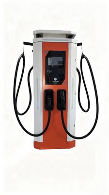 قیمت خوب 160kW دو تفنگ DC شارژر سریع EV با حفاظت ضد آب و هوا IP54 برای استفاده تجاری آنلاین