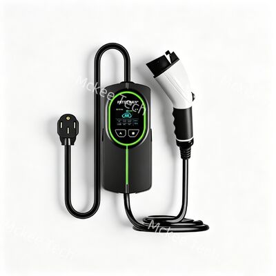 قیمت خوب قابل حمل 9.6kW 32A AC EV ایستگاه شارژ نوع 1 و نوع 2 سازگار آنلاین