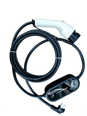 قیمت خوب 7kW 32A سطح 2 شارژر قابل حمل AC EV. شارژ سریع با محافظت از ولتاژ بالا آنلاین