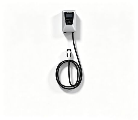 قیمت خوب 32A 7KW Silver Single Port EV AC Charging Station نوع ستون دیواری آنلاین