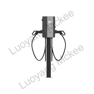 قیمت خوب شارژر ایستاده AC دو تفنگه استاندارد مهندسی اتحادیه اروپا، سیستم مدیریت قابل بهره‌برداری، صفحه نمایش لمسی 4.3 اینچی، شارژر ایستاده فضای باز با پرداخت چندگانه آنلاین