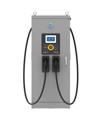 60 کیلو وات سری برف کوچک شارژر الکتریکی DC IP54 خنک کننده هوا OCPP1.6J 7 اینچ صفحه لمسی ایستگاه شارژ سریع برای پارکینگ بزرگراه برنامه های کاربردی ناوگان تجاری