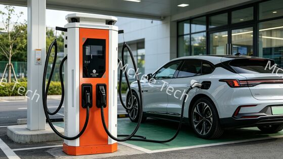 IP54 محافظت شده هوا خنک 160KW White Dew سری DC EV شارژر سریع OCPP1.6J فعال 10 اینچ صفحه نمایش لمسی ایستگاه شارژ برای کامیون های سنگین صنعتی ناوگان های تجاری