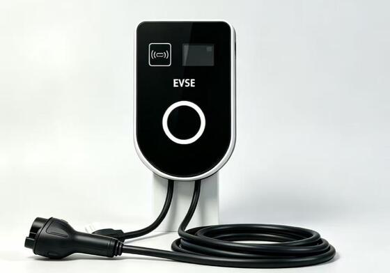 قیمت خوب U شکل دیوار و ستون نصب EV شارژ Type2 7kw 32A 85V 265V IP54 UL94 V0 4.59 اینچ ایستگاه شارژ AC LCD آنلاین