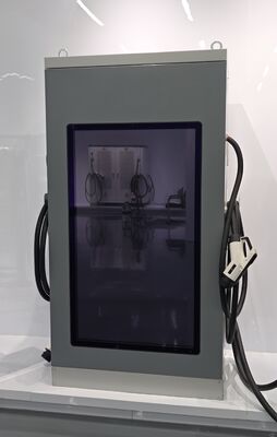 240kW High Power DC EV Charger CLF-DC-240 Advertising Screen Series With 55 Inch LCD OCPP1.6J IP54 Air Cooling Ultra Fast Commercial Hub Charger