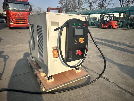 شارژر EV سیار 60 کیلووات 65 کیلووات ساعت، ذخیره سازی انرژی قابل حمل مایع خنک کننده، ایستگاه شارژ سریع DC